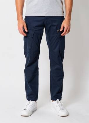 Pantalon cargo stretch taille normale bleu DAYTONA homme