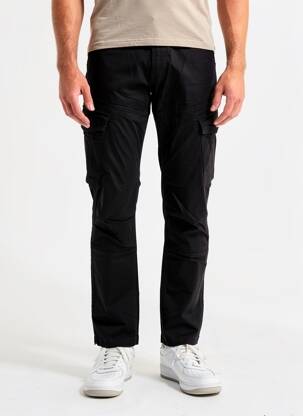 Pantalon cargo poches noir DAYTONA homme