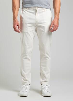 Pantalon chino stretch taille normale blanc DAYTONA homme