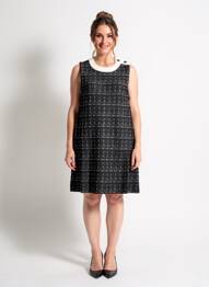 Robe courte sans manche sans manche noir LIU JO femme
