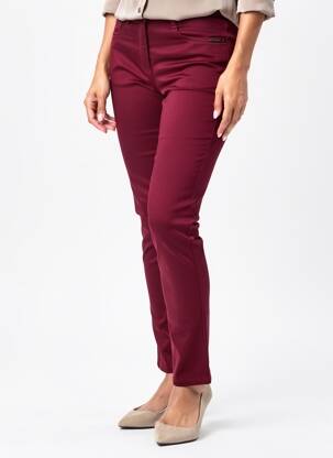 Pantalon slim stretch taille normale violet COPENHAGEN femme