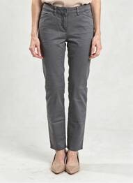 Pantalon slim stretch taille normale gris CECIL femme