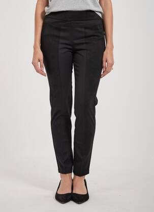 Pantalon slim taille élastique taille normale noir STREET ONE femme
