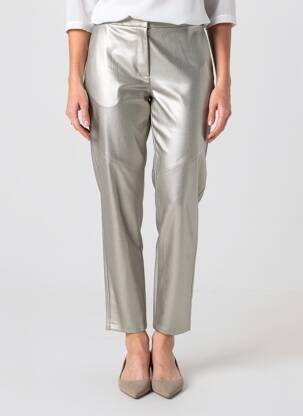 Pantalon chino taille normale taille normale argent VILA femme