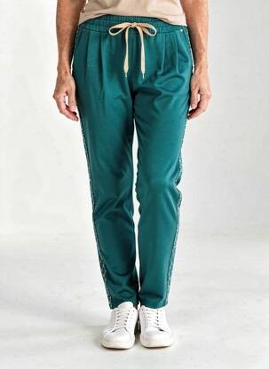 Jogging slim taille normale vert PAKO LITTO femme