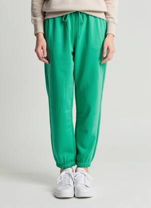 Jogging stretch taille normale vert PIECES femme