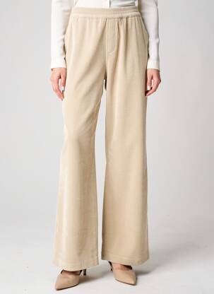 Pantalon large poches taille normale beige MKT STUDIO femme