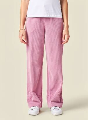Pantalon large poches taille normale violet AMERICAN VINTAGE femme
