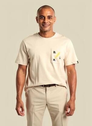 T-shirt coupe droite manches courtes blanc DAYTONA homme