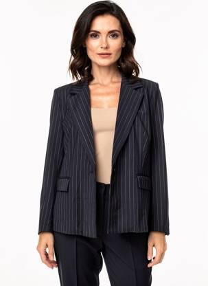 Blazer poches bleu PAKO LITTO femme