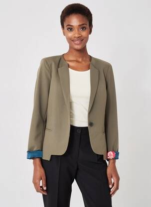 Blazer poches vert PAKO LITTO femme