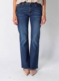 Jeans bootcut taille normale taille normale bleu KANOPE femme