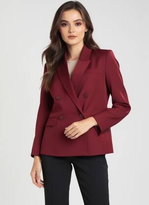 Blazer poches rouge ESSENTIEL ANTWERP femme