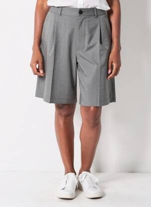 Bermuda taille élastique gris PHISIQUE DU ROLE femme