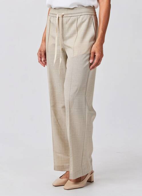 Pantalon droit taille élastique gris PHISIQUE DU ROLE femme