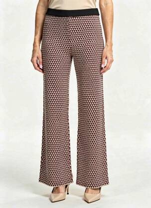 Pantalon flare taille élastique taille normale rouge ALDO MARTIN'S femme
