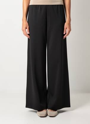 Pantalon large taille normale taille normale noir CISO femme