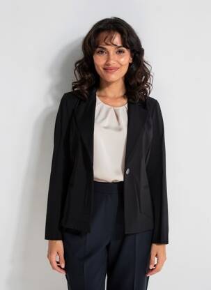 Blazer poches noir EAST DRIVE femme