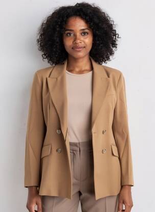 Blazer manches longues marron MARELLA femme
