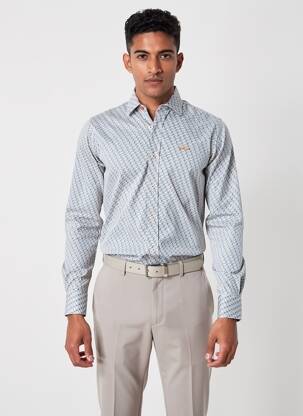 Chemise manches longues imprimé fantaisie bleu NEW ZEALAND AUCKLAND homme