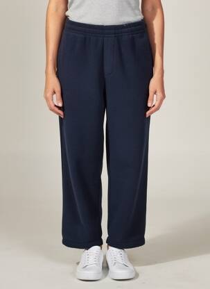 Pantalon droit taille élastique taille normale bleu BASK IN THE SUN femme