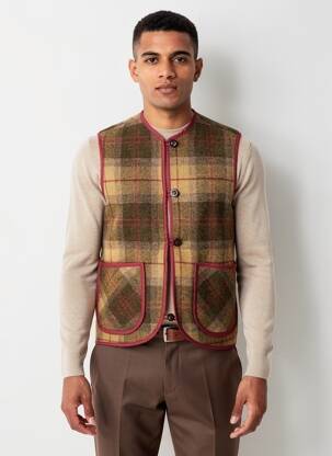 Veste casual coupe droite beige OLOW homme