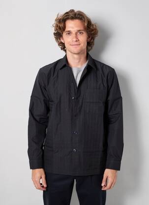 Veste casual coupe droite noir OLOW homme