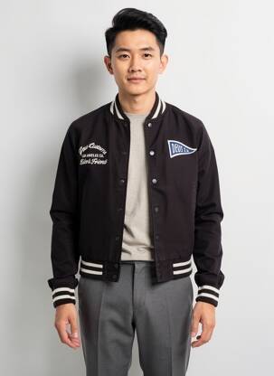 Blouson poches noir DEUS EX MACHINA homme