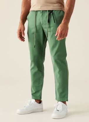 Pantalon slim tissage popeline taille normale vert STRELLSON homme