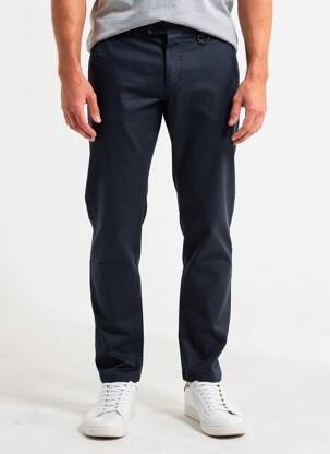 Pantalon chino stretch taille normale bleu STRELLSON homme