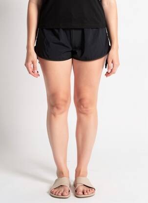 Bas de maillot de bain effet matière satinée culotte noir AUBADE femme