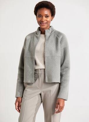 Veste casual coupe cintrée gris BETTY BARCLAY femme