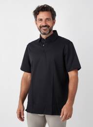 T-shirt coupe cintrée manches courtes noir DESOTO homme