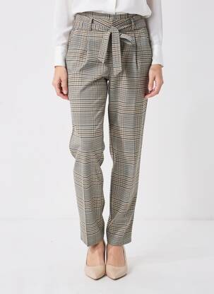 Pantalon droit stretch taille normale noir VERO MODA femme