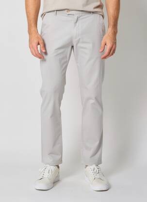 Pantalon chino bio taille normale gris MEYER homme