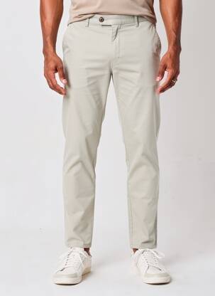 Pantalon chino bio taille normale beige MMX homme