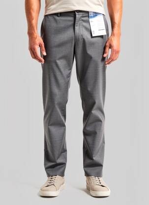 Pantalon chino tissage chiné taille normale gris M5 BY MEYER homme