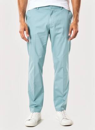 Pantalon chino bio taille normale bleu MMX homme