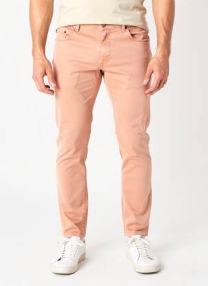 Pantalon slim tissage chiné taille normale orange M5 BY MEYER homme
