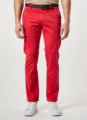 Pantalon chino bio taille normale rouge MMX homme