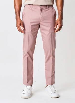 Pantalon chino bio taille normale rose MMX homme