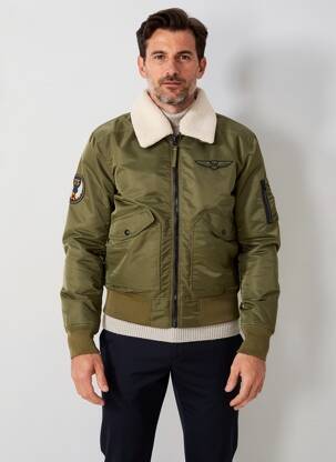 Blouson manches longues vert DAYTONA homme