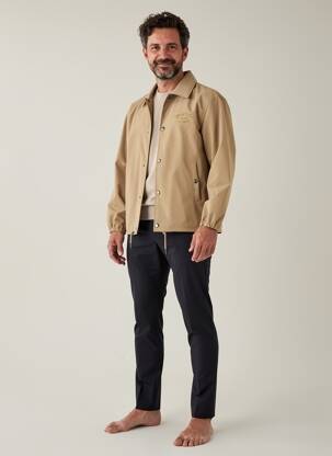 Veste casual fermeture boutonnée sur le devant beige DAYTONA homme