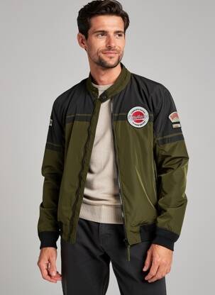 Blouson manches longues vert DAYTONA homme