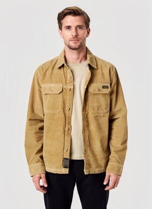 Veste casual fermeture boutonnée sur le devant beige DAYTONA homme