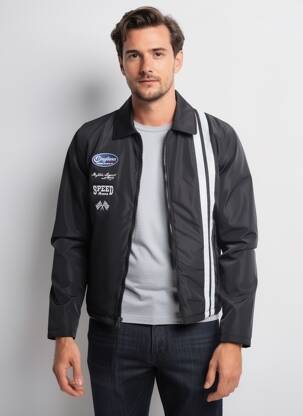 Blouson poches noir DAYTONA homme