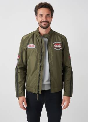 Blouson manches longues vert DAYTONA homme