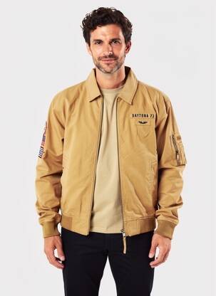 Blouson poches marron fonce DAYTONA homme