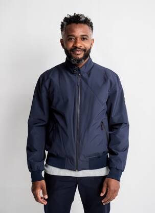 Blouson manches longues bleu DAYTONA homme