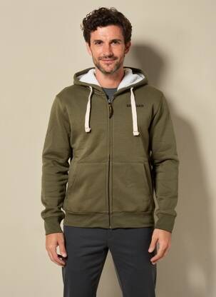 Veste casual coupe droite vert DAYTONA homme